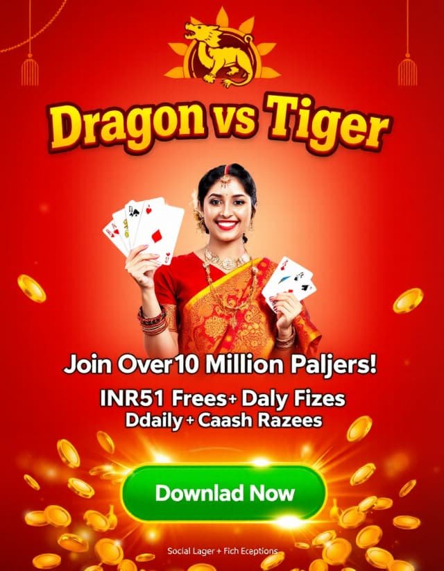 Dragon Vs Tiger Banner