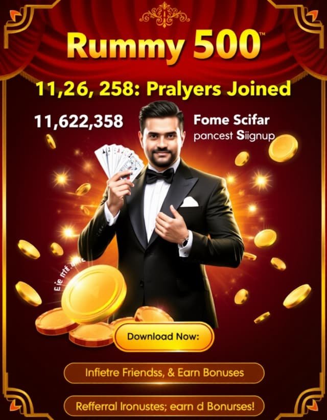 Rummy 500 Bonus Banner