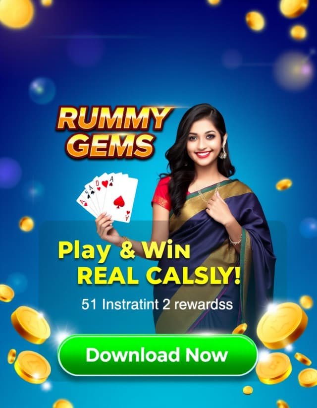 Rummy Gems Banner