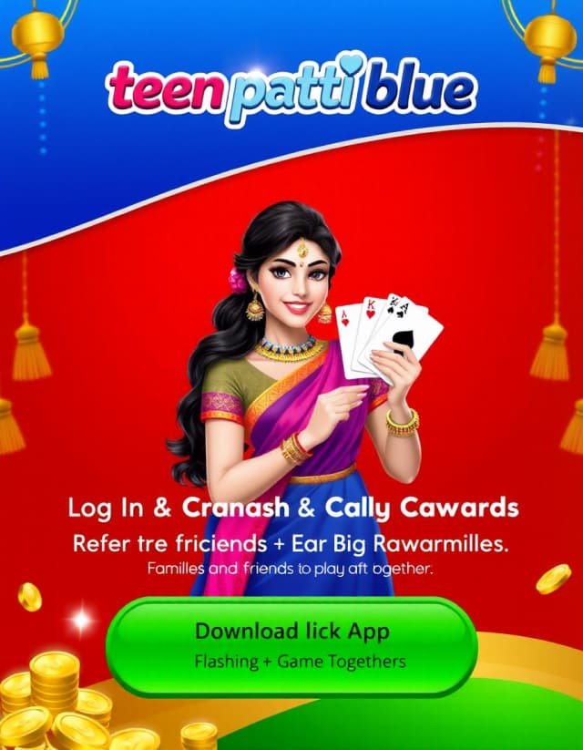Teen Patti Blue Banner