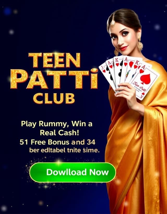 Teen Patti Club Apk Banner