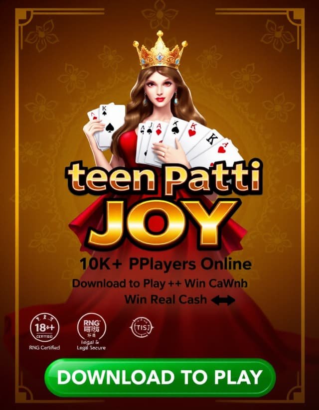 Teen Patti Joy Mod Apk Banner