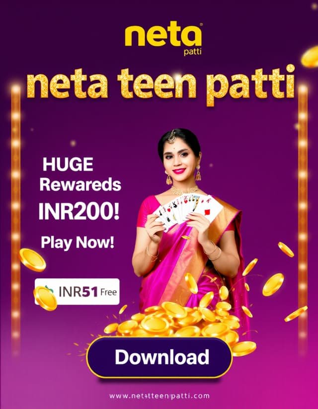 Neta Teen Patti Banner