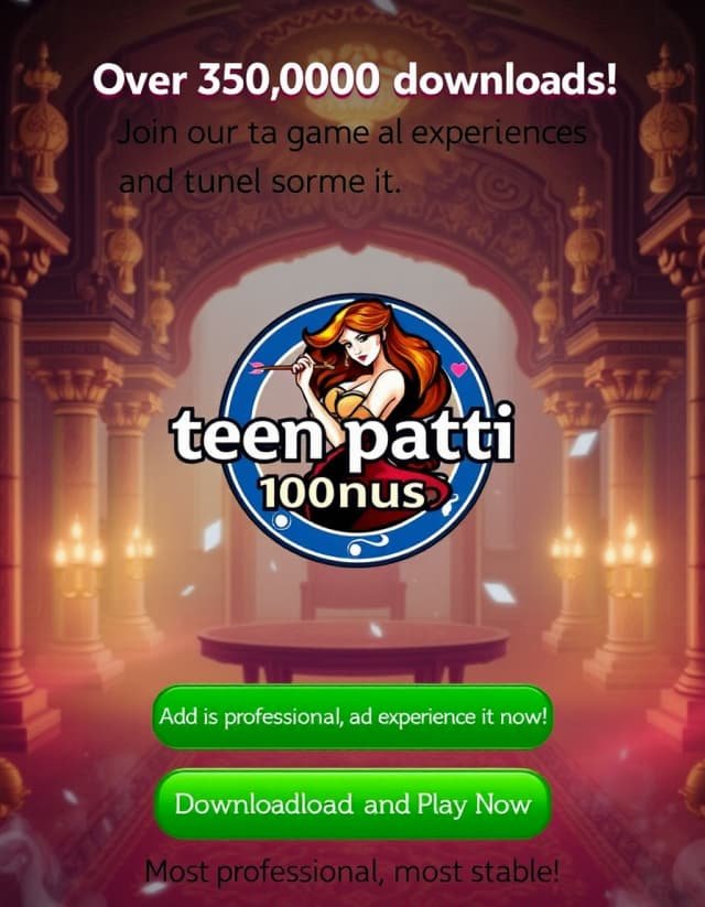 Teen Patti All App Banner