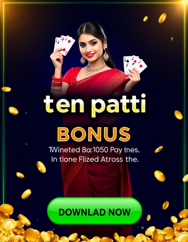 Teen Patti Bonus Banner
