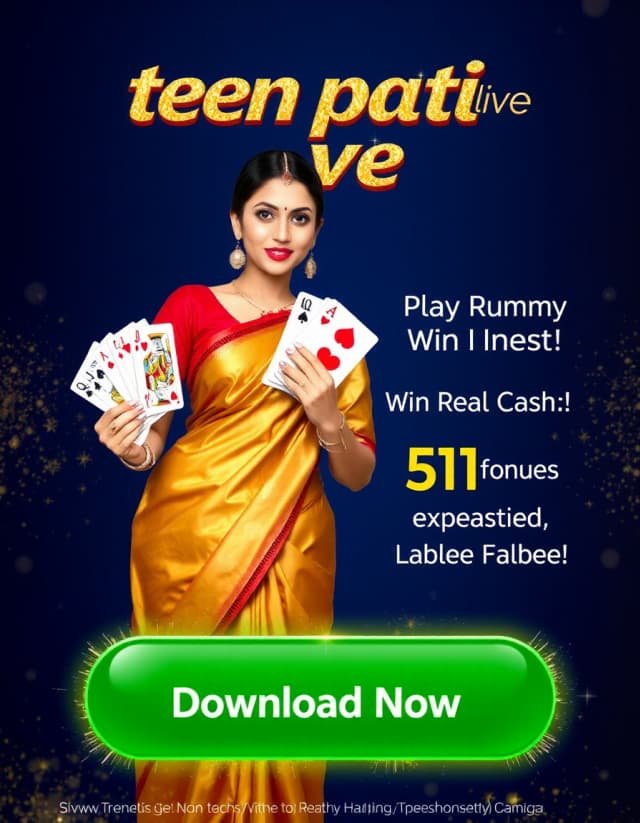 Teen Patti Live Banner
