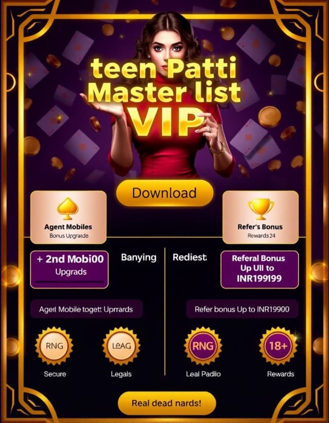 Teen Patti Master List Banner